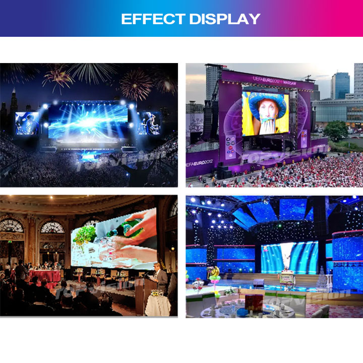 Topvision High Definition High Resolution Wedding Decoration Event Equipment Party Led Wall Screen Panels Display