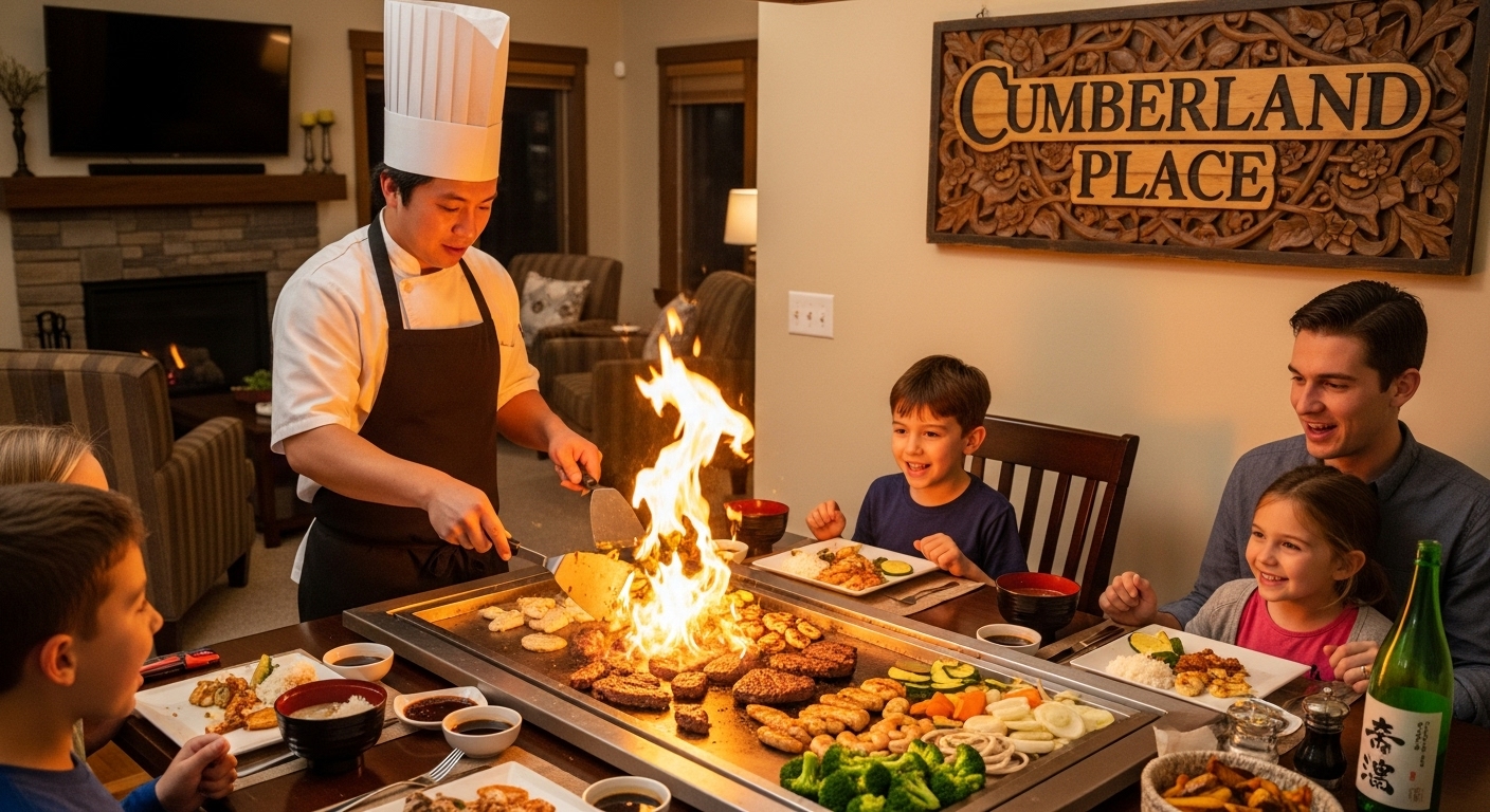 A tiny laptop in the palm of a hand