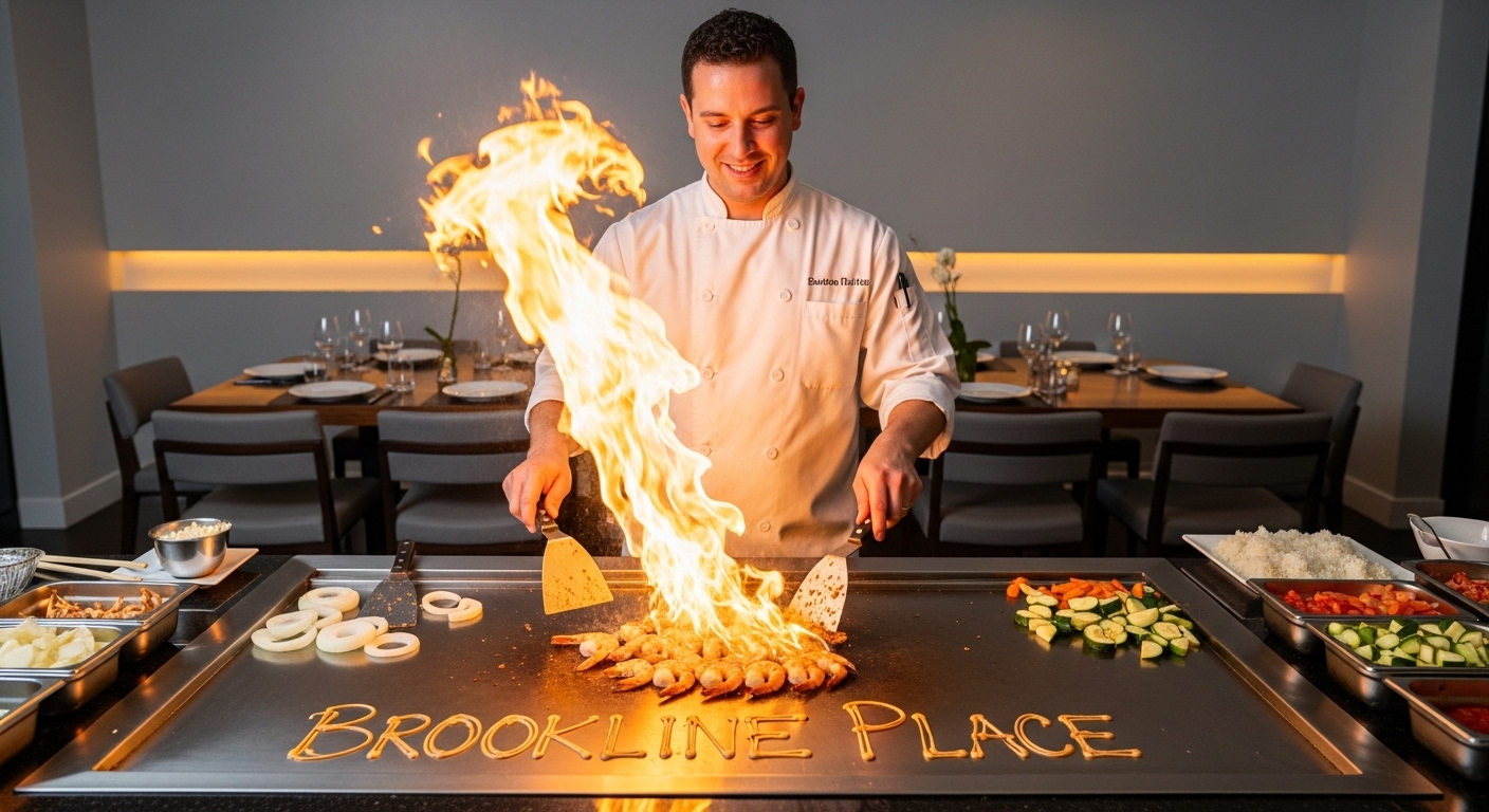 A tiny laptop in the palm of a hand